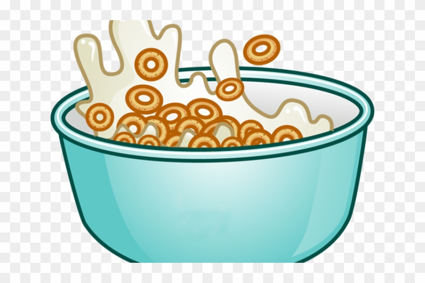 Cereal Bowl Clipart - Bowl Of Cereal Cartoon - Free Transparent PNG Clipart  Images Download