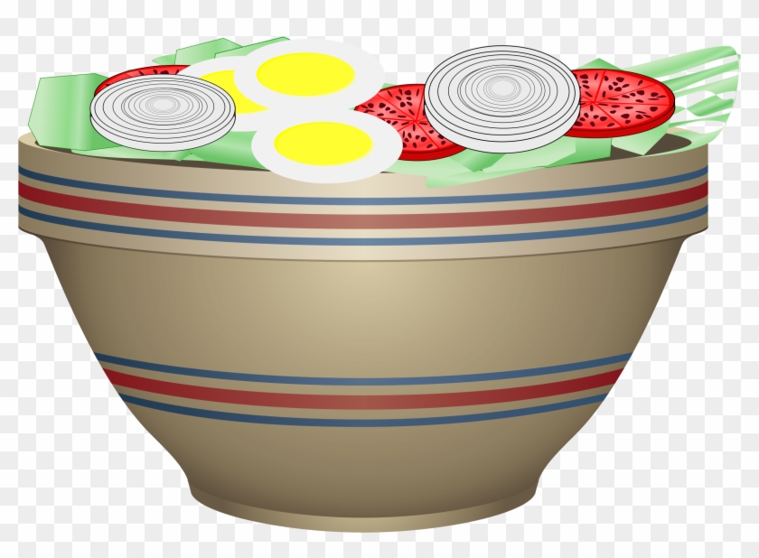 Big Image - Clipart Bowl Of Salad #173722