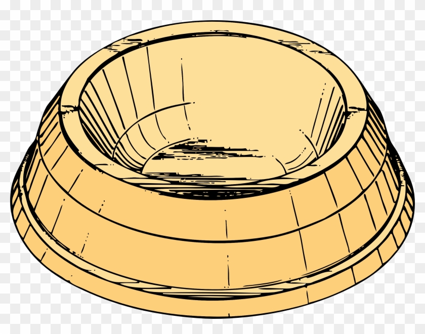 Dog Bowl Clip Art - Dish Clip Art #173746