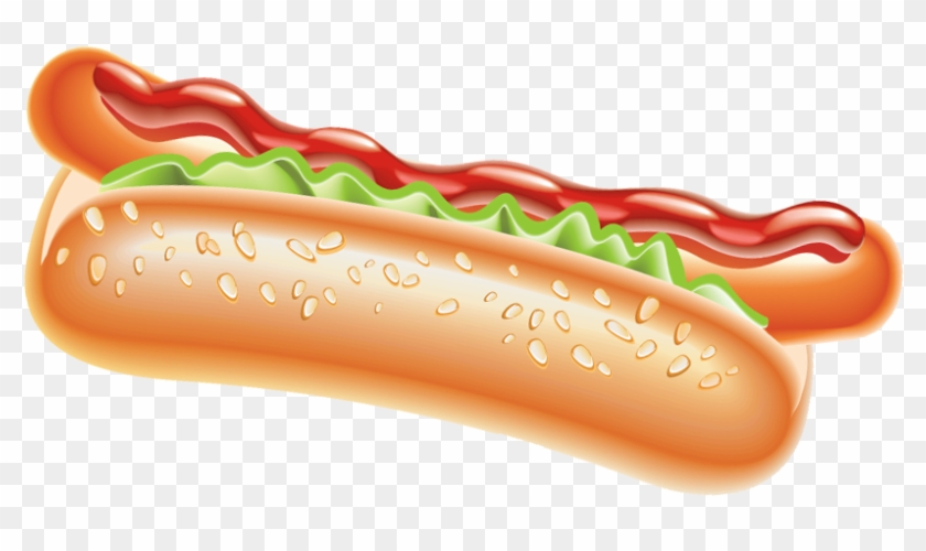Hot Dog Clipart Sandwich - Hot Dog Logo Png #173806