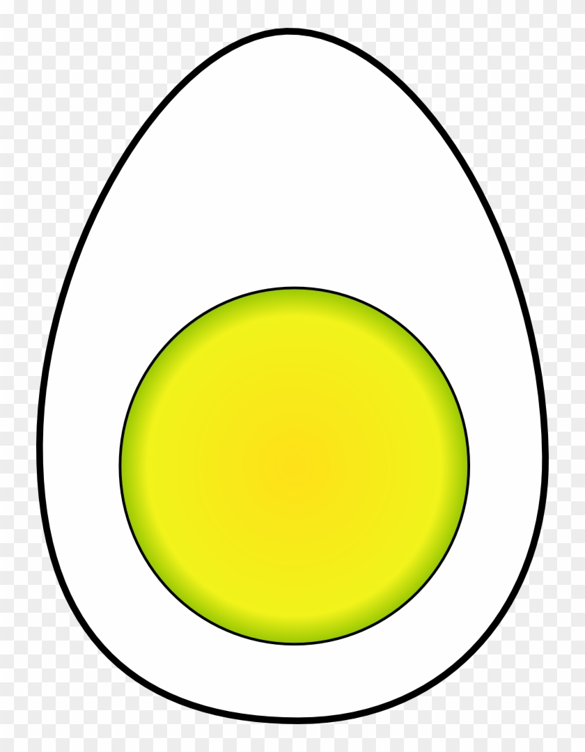 Hard Boiled Egg - Hard Boiled Egg Clipart #173837