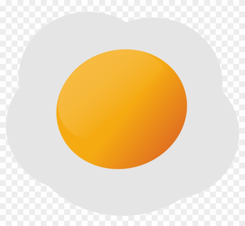 Fried Egg Clipart Transparent - Egg Fried Vector Png #173840