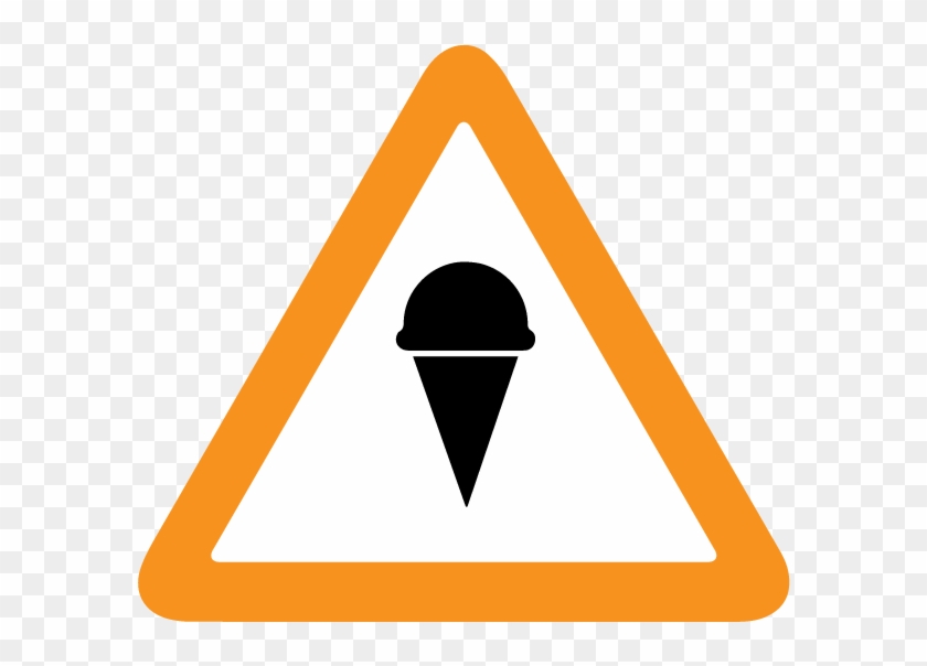 Introducing The Amazing Brain Freeze Flavor Alert System - Traffic Sign #173878