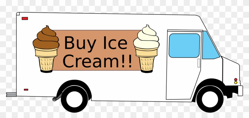 Heavens Delights Ice Cream - Food Truck Clip Art #173889