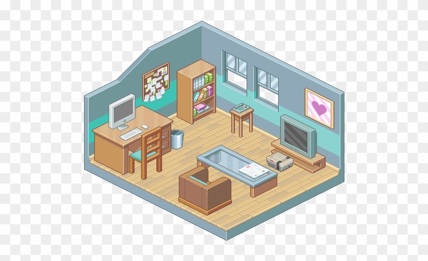 Isometric View Of Room #951769