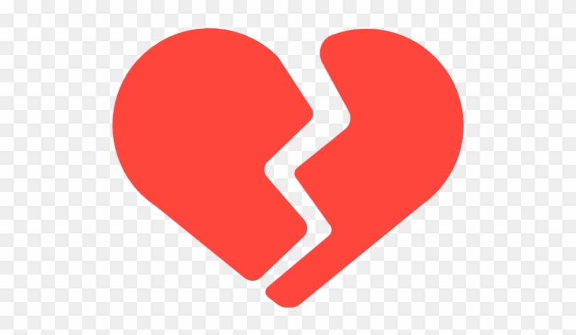 Broken Heart Emoji For Facebook, Email Amp Sms Id - Broken Heart Png #951897