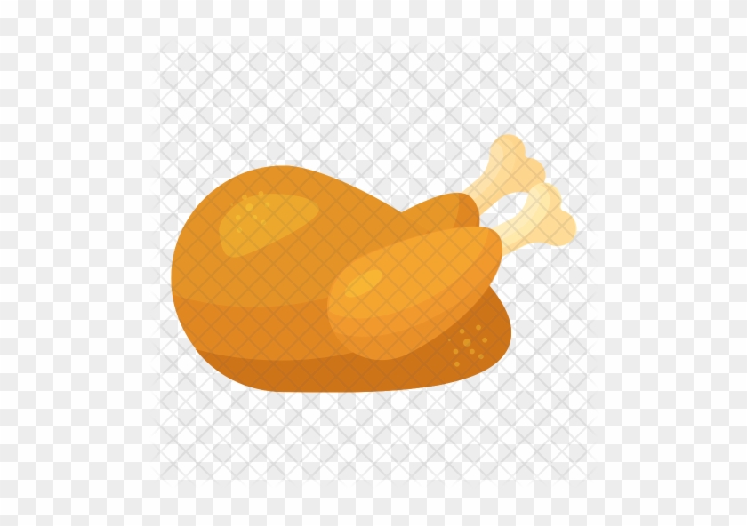 Grilled Chicken Icon - Fried Chicken Icon Png #951909