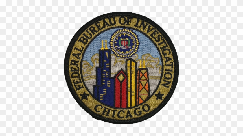 Federal Bureau Of Investigation Chicago Seal Patch - Emblem #952014