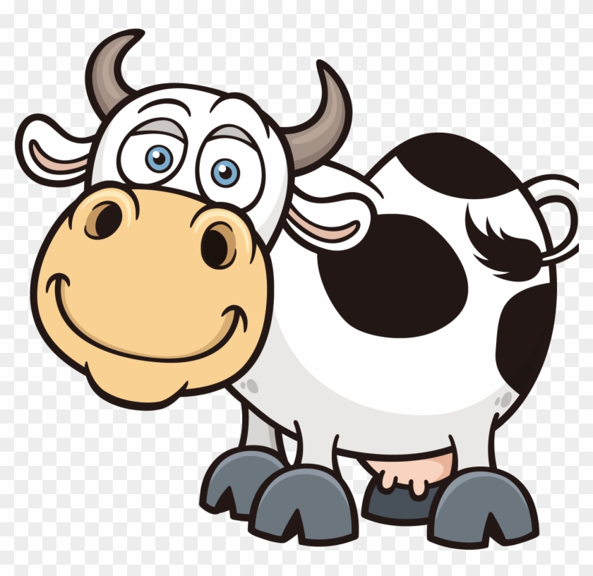 Cattle Cartoon Royalty-free Clip Art - Cartoon Cow #952018