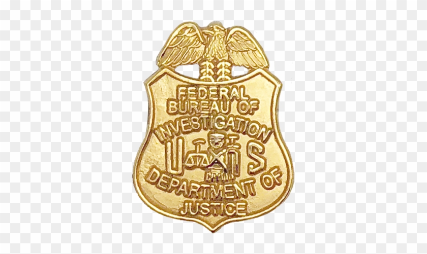 Federal Bureau Of Investigation Badge Lapel Pin - Federal Bureau Of Investigation Badge #952022
