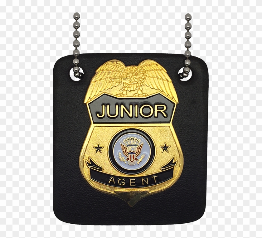 Federal Junior Agent Shield Badge - Federal Agent Neck Badge #952024