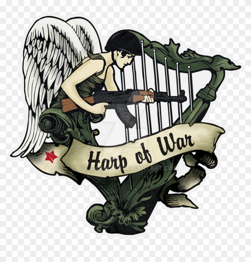 Harp Of War By Goldaround Harp Of War By Goldaround - Cartoon #952103