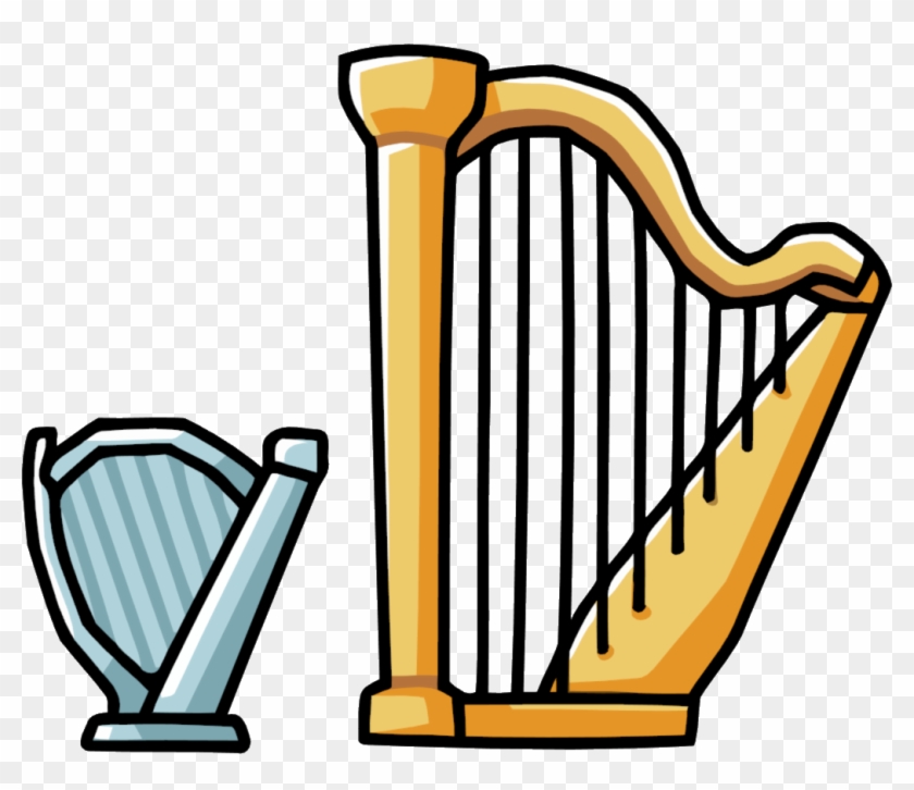 Harp Vs Glass Harp - Harp Clip Art #952116