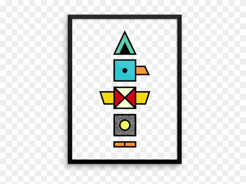"totem" Art Print By Sixtius - Triangle #952274