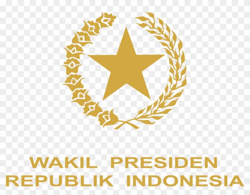 Indonesian Vice Presidential Emblem Gold - Logo Presiden Republik Indonesia #952280