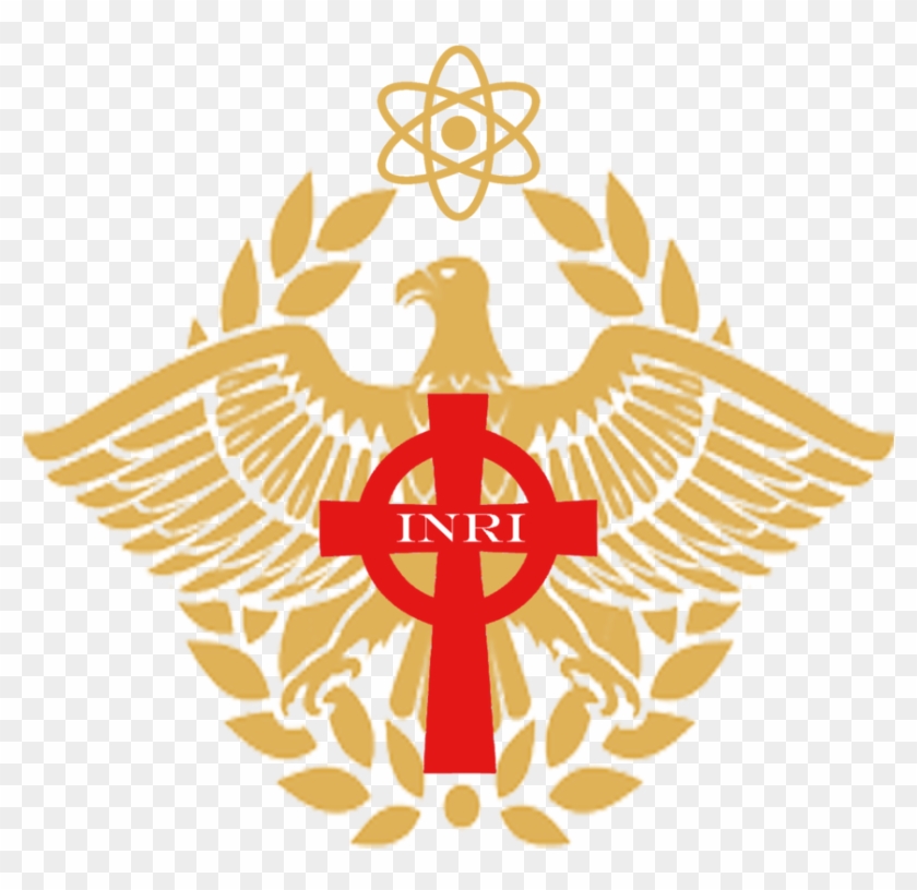 Darwinist Catholic Roman Symbol/emblem By Generalhelghast - Usa Soccer Cork Coaster #952434