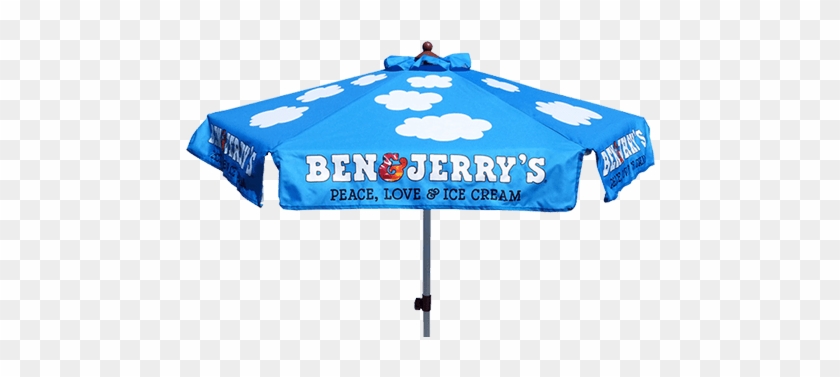 Ben & Jerry's With - Ben And Jerry's Umbrella #952551