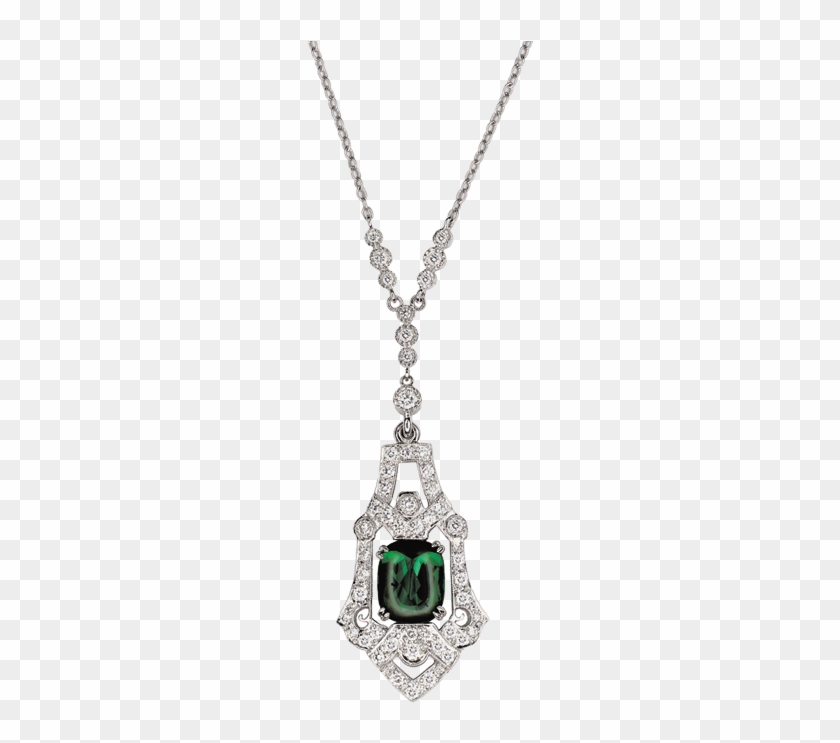 Bellazza Tourmaline And Diamond Necklace - Pendant #952797