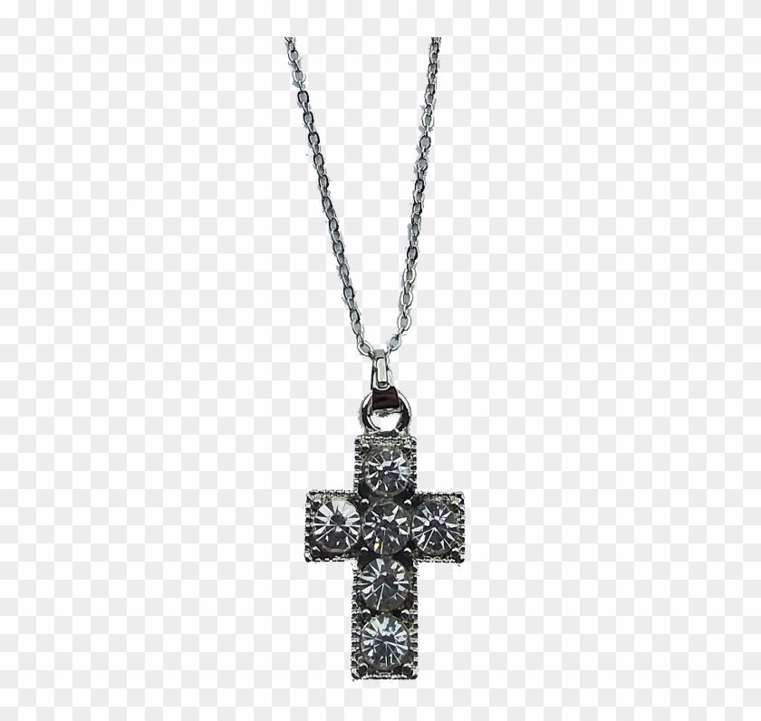 Home > Jewelry > Silver Or Gold Cross Necklace With - Cross Necklace #952803