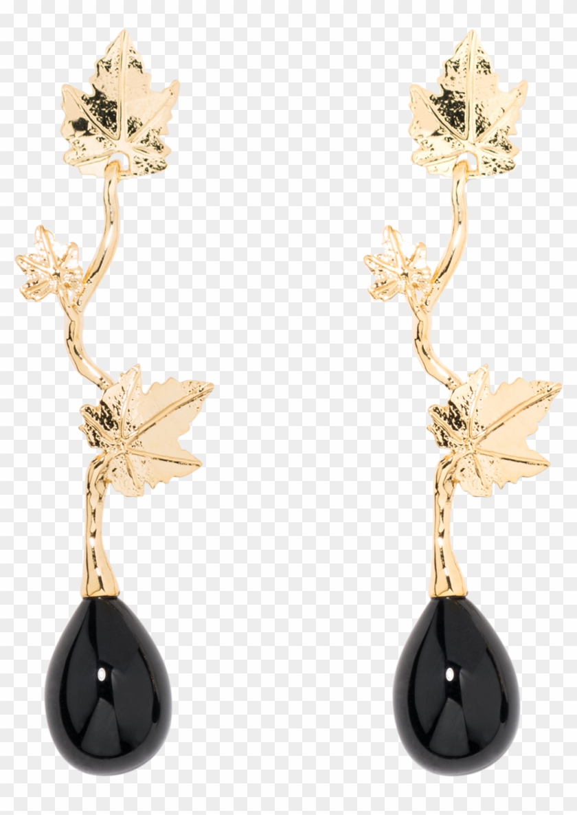 Aurelie Bidermann Vitis Pendant Earrings With Black - Aurelie Bidermann Vitis Pendant Earrings With Black #952877