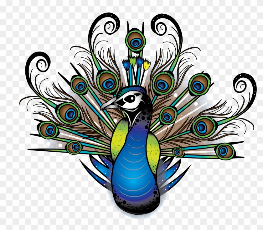 I Wanted To Create An Illustration That Took Inspiration - Peafowl #952954