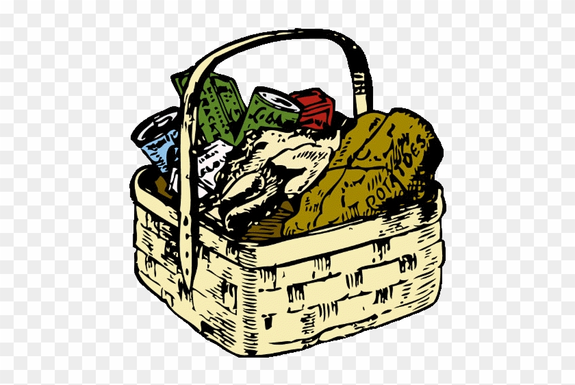 Basket Of Food #952969