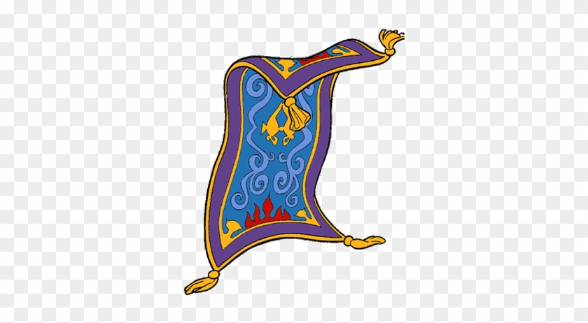 Magic Carpet Clip Art Image - Aladdin Magic Carpet Png #952976