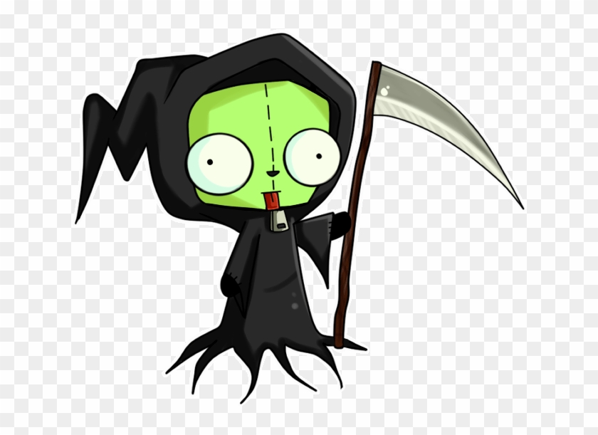 If The Grim Reaper Actually Looked Like This I Wouldn't - Cartoon Grim Reaper Gif #953098
