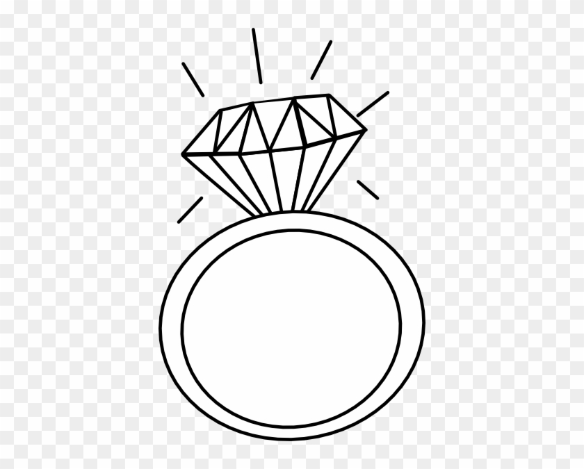 Wedding Ring Silhouette At Getdrawings Com Free For - Ring Clipart #953140