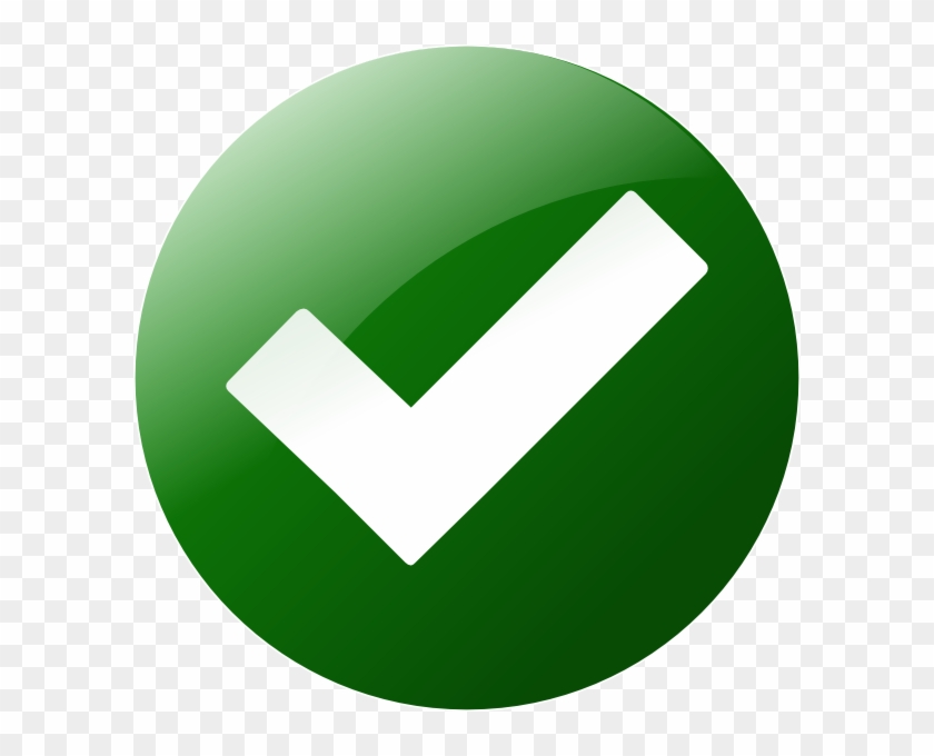 Simple Green Check Button Clip Art At Clker Com Vector - New York Times App Icon #953314