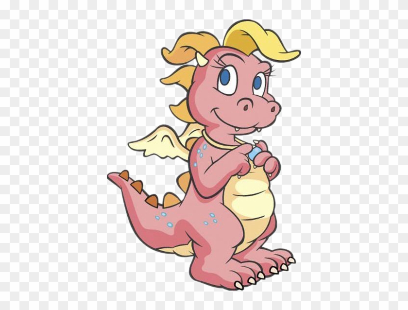 Big Foot Clipart Angry Dragon - Cassie From Dragon Tales #953332