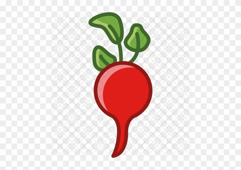 Radish Icon - Clip Art #953349