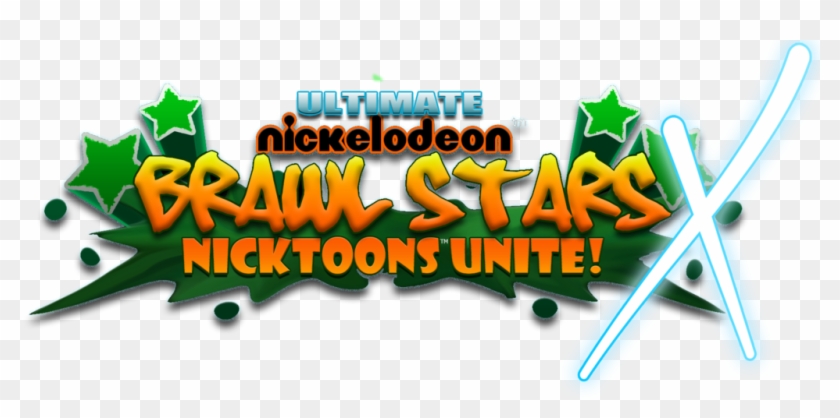 Ultimate Nickelodeon Brawl Stars X Logo By Neweraoutlaw-d63yc9w - Logo #953360