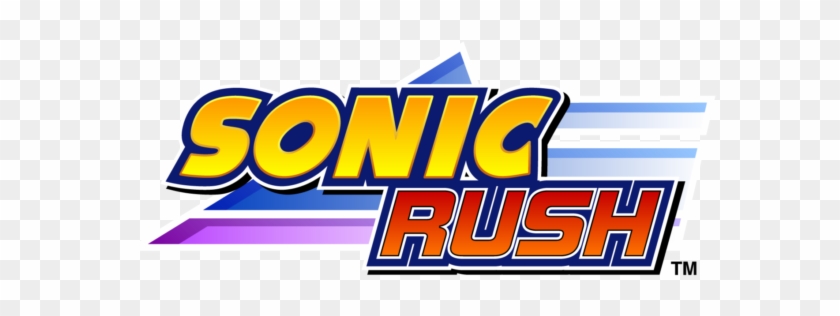 The Sonic Rush Games, Like The Sonic Advance Series, - Sonic Rush Logo Png #953406