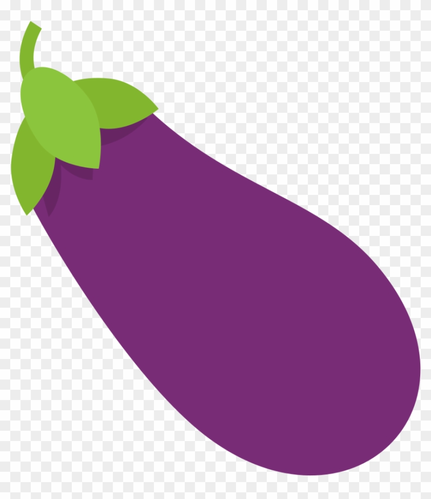 File - Emojione 1f346 - Svg - Eggplant Clipart Png #953430