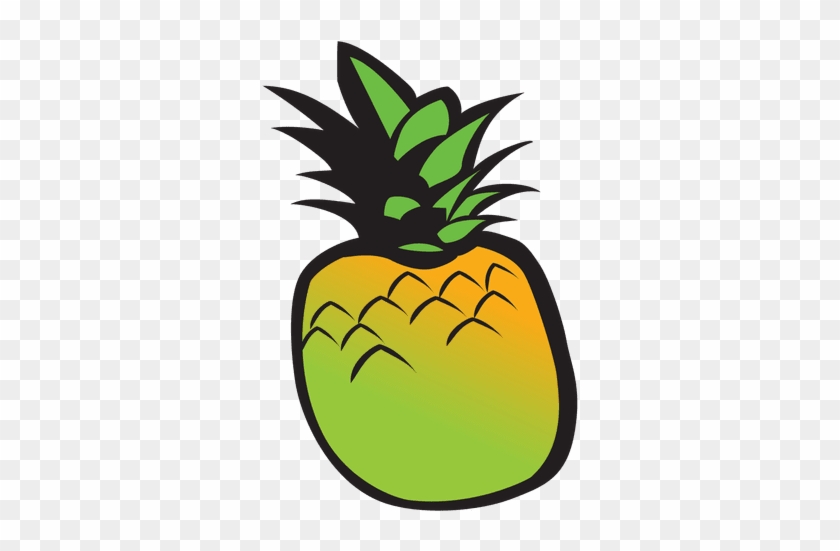 Cartoon Pineapple - Fruit Cartoon Png Pineapple #953451
