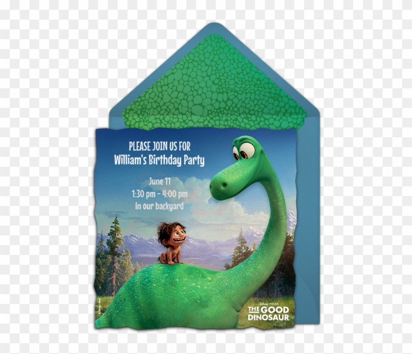 Free Good Dinosaur Invitation Adorable Good Dinosaur - Good Dinosaur Birthday Invite #953470