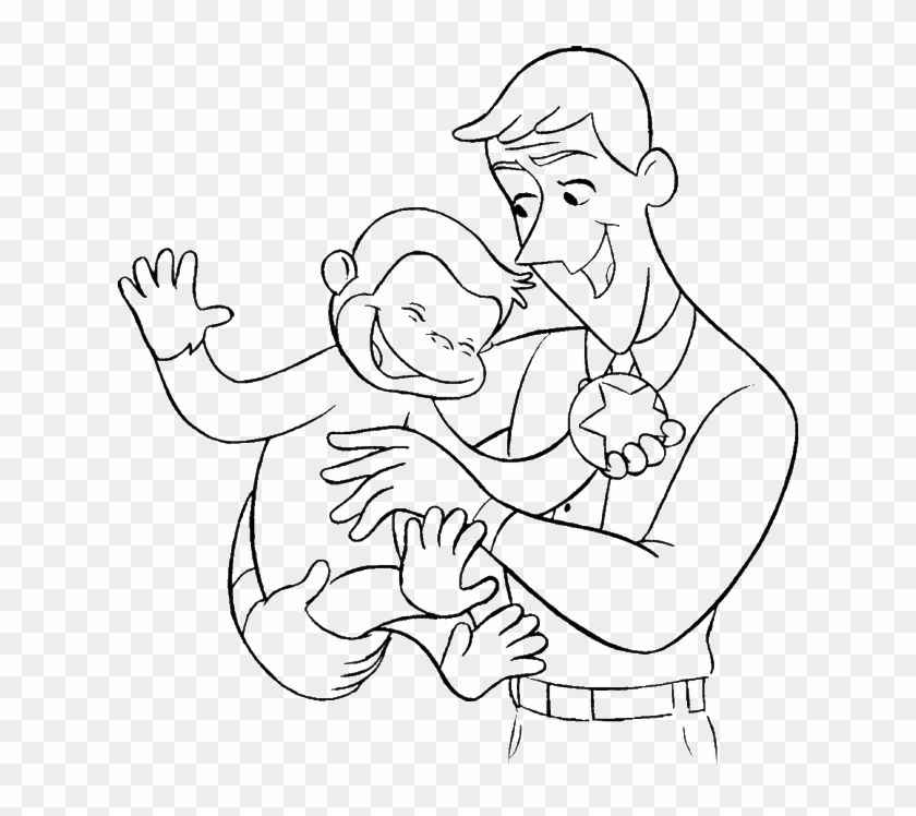 Curious George Drawings Coloring - Curious George Coloring Pages #953502