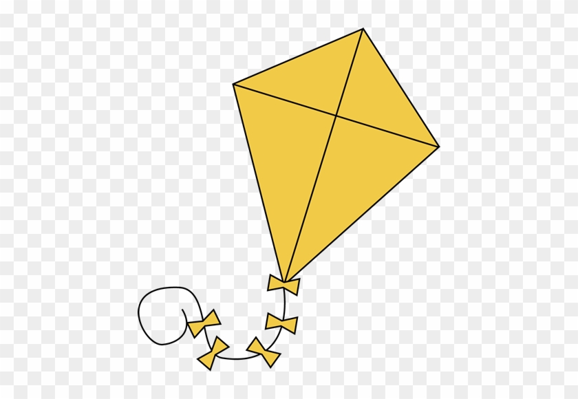 Yellow Kite - Kite Clipart #953531