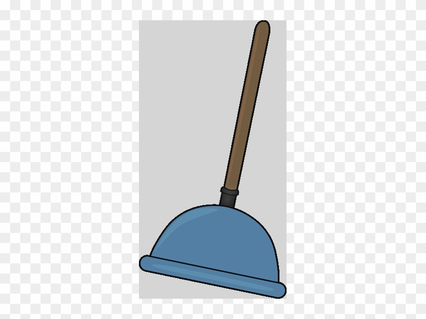 Blue Toilet Plunger Clip Art Toilet Plunger Clipart - Toilet Plunger Clipart Transparent #953560