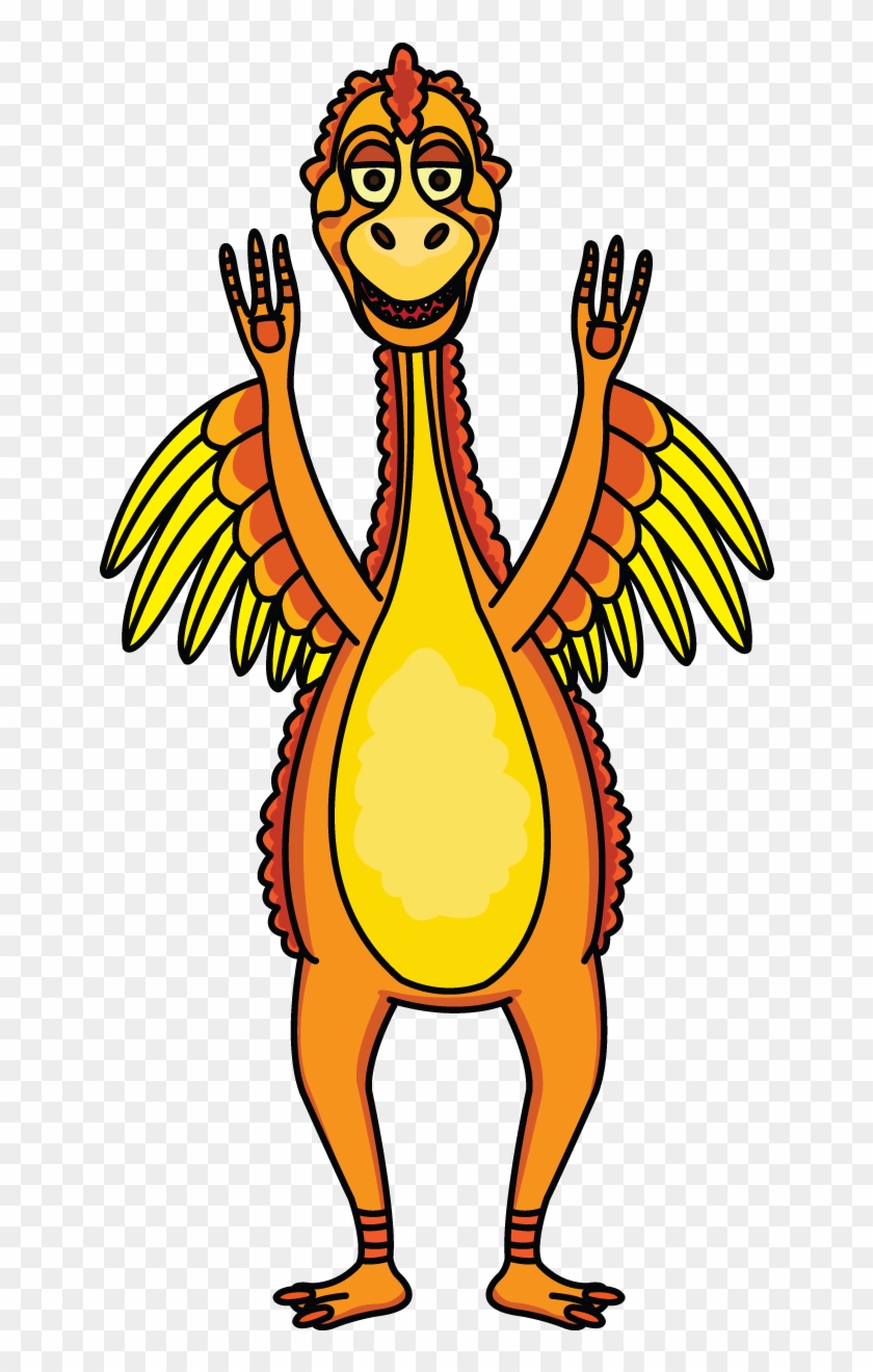 Cute Yellow Dinosaur With Wings Drawing Tutorial Http - Cute Yellow Dinosaur With Wings Drawing Tutorial Http #953621