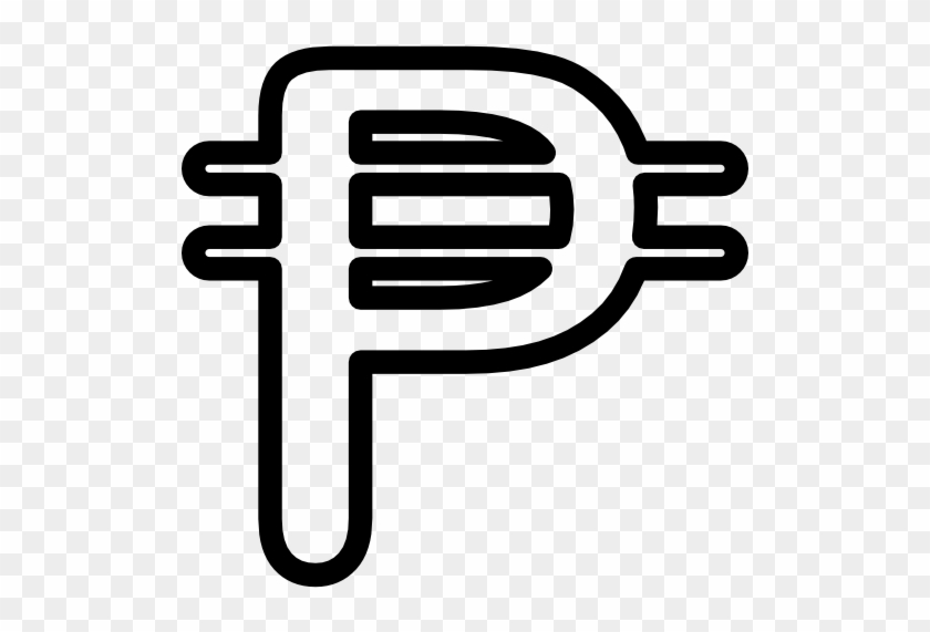 Philippines Peso Currency Symbol Free Icon - Philippine Peso Sign Png #953788