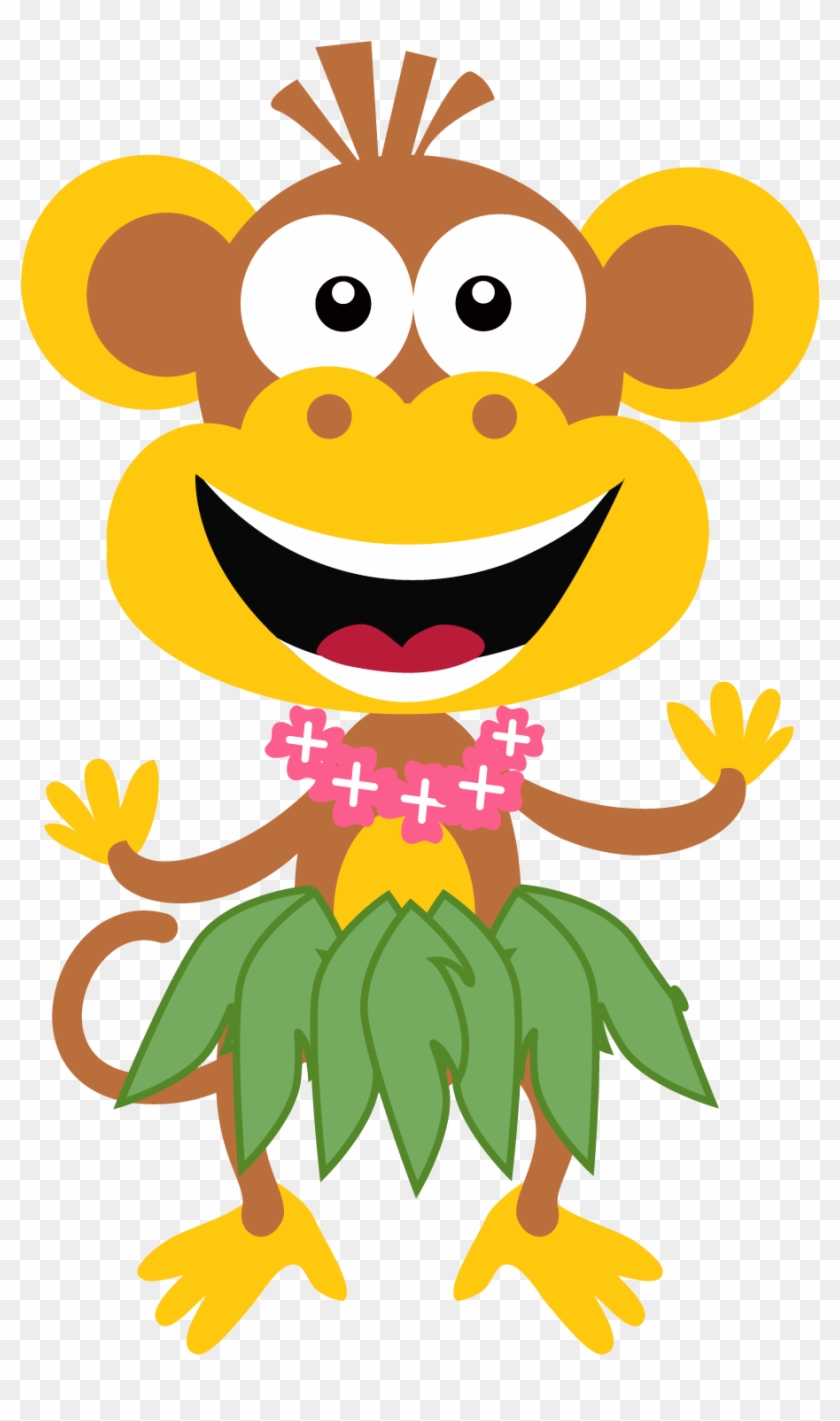 Monkey Clipart Summer - Summer Clipart #953933