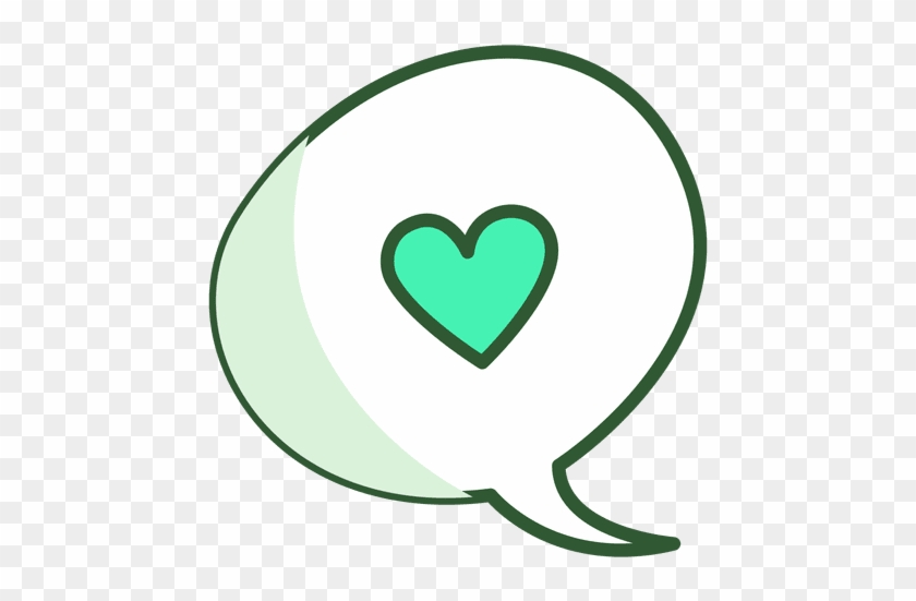Heart Chat Bubble - Heart #953959