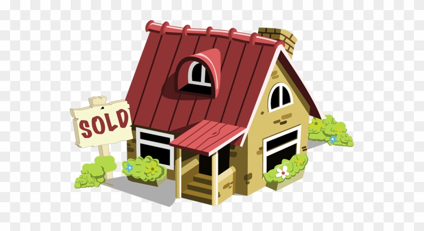 Sold House Clip Art Free - House Sold Clip Art #953970