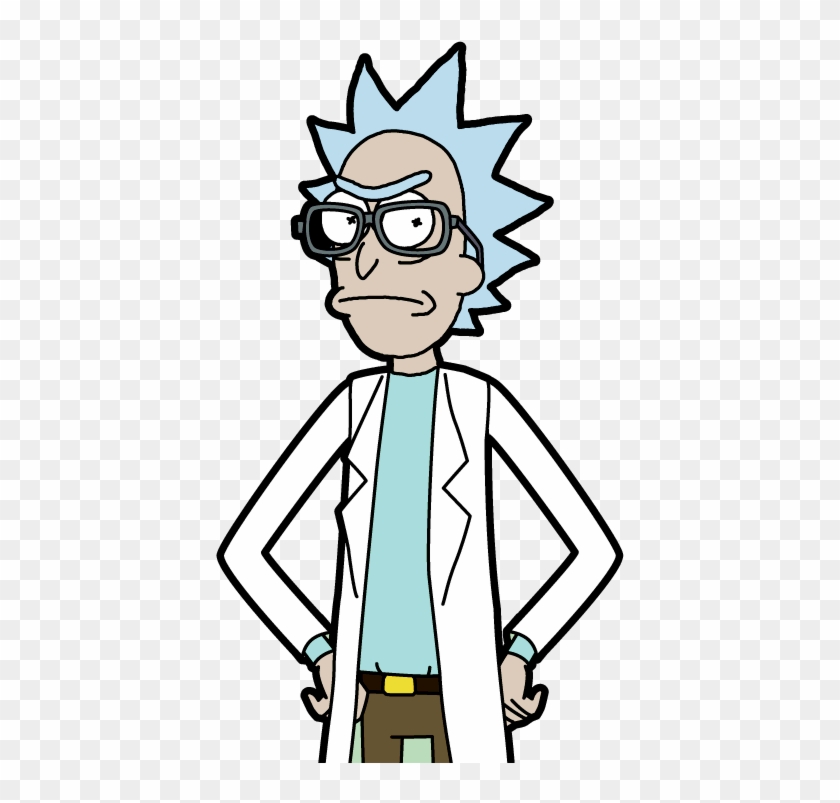 Four Eyes Rick - Rick And Morty Sprite Morty #953972