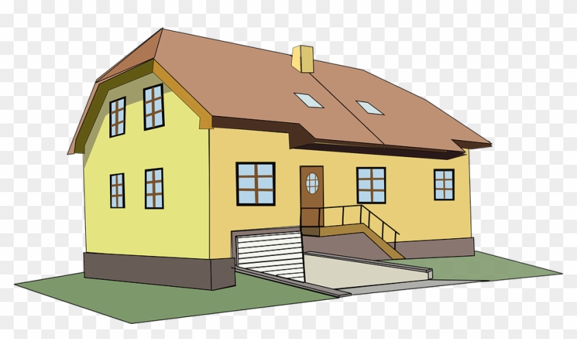 Collection Of Houses Clipart - Clip Art Big House #953990