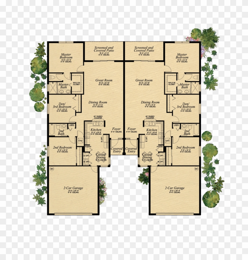 [ Small • Medium • Large ] - Architectural Plans #954016