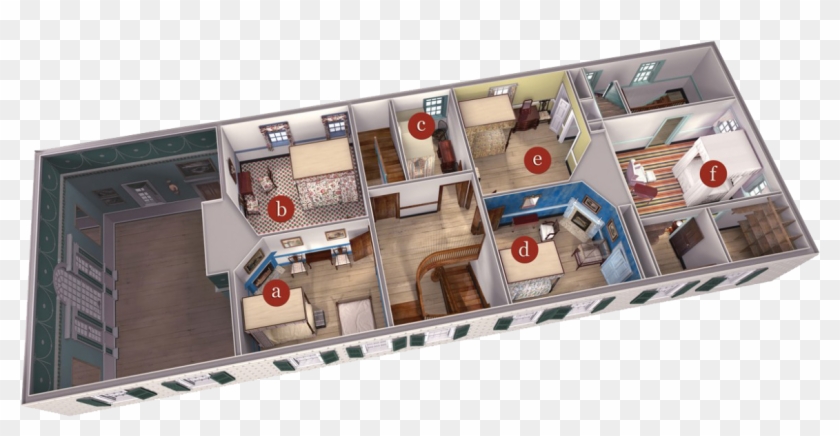 The Second Floor - Many Rooms Are In A Mansion #954045