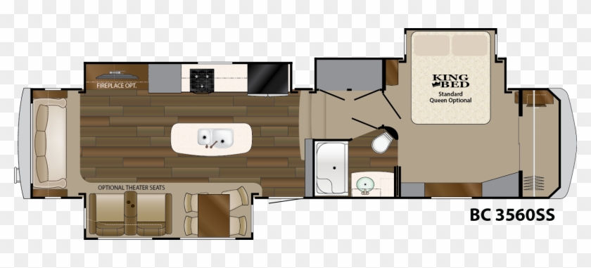 Floorplan - 2017 Heartland Big Country 3560ss #954069